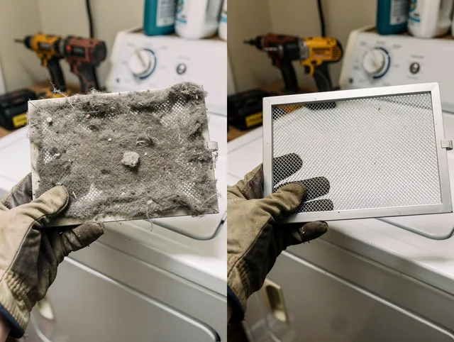 Professional lint trap cleaning by Florence-Graham Dryer Vent Cleaning in Florence-Graham
