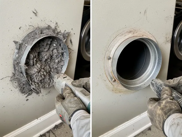 Professional clogged vent cleaning by Florence-Graham Dryer Vent Cleaning in Florence-Graham
