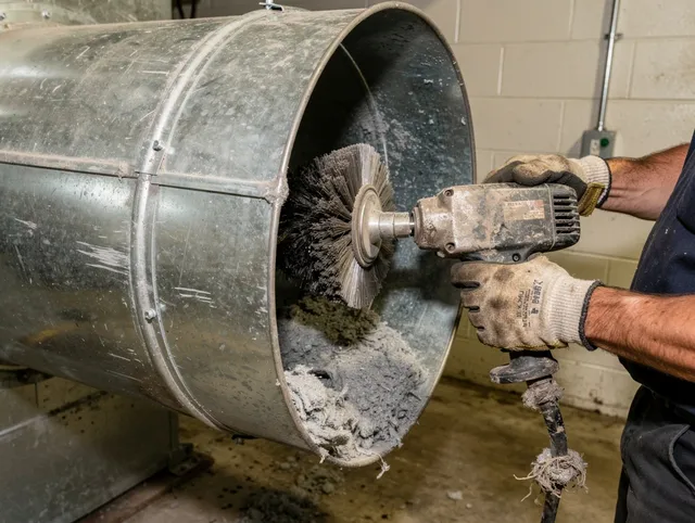 Industrial-grade dryer vent cleaning by Florence-Graham Dryer Vent Cleaning in Florence-Graham